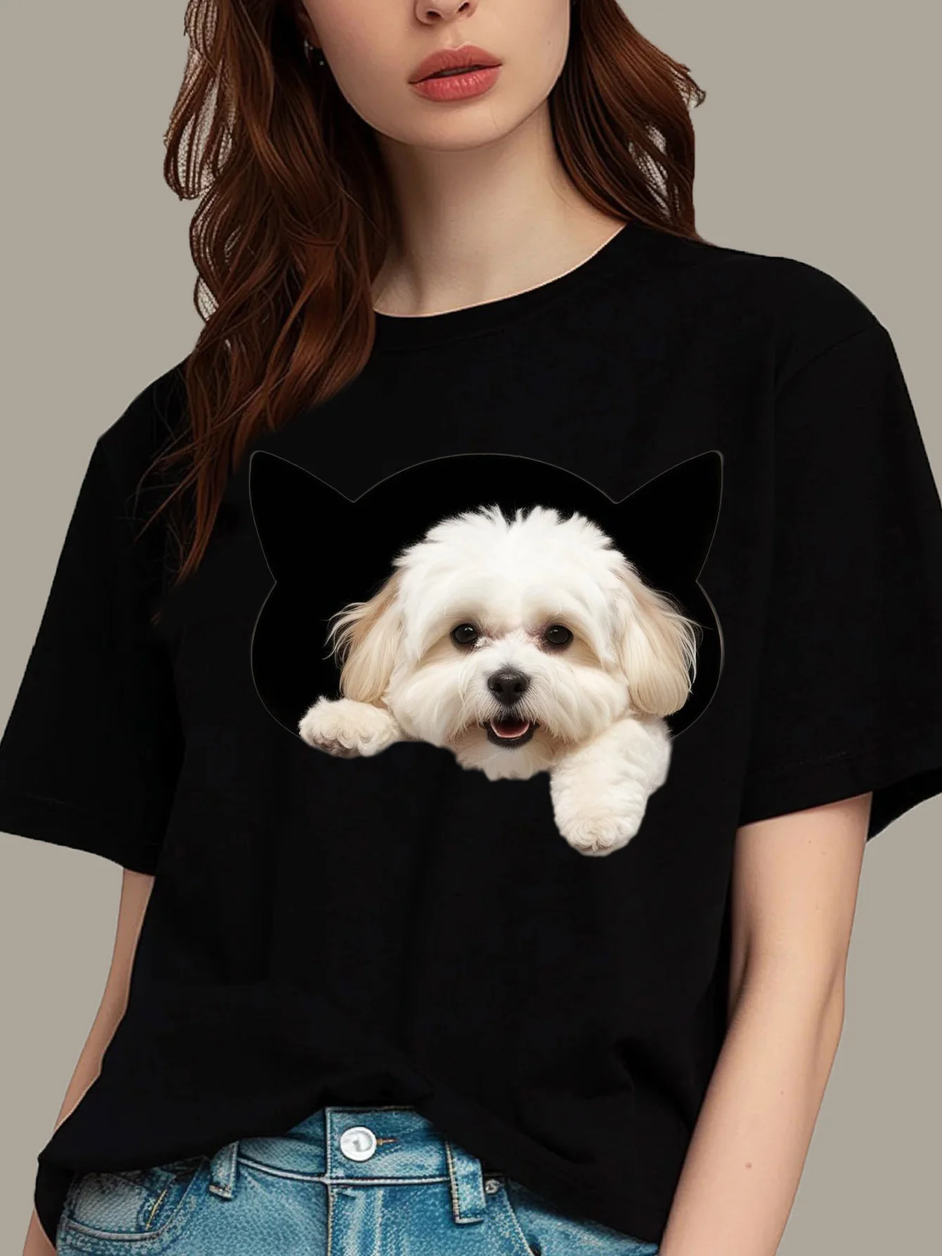 Summer Clothing Looks - 개 인쇄 재미 있고 기분 좋은