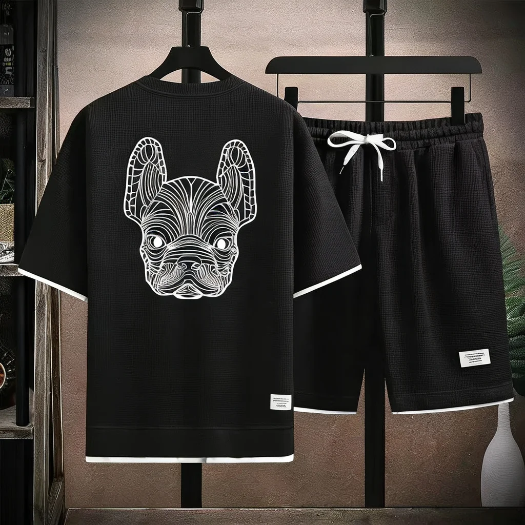 Summer Clothing Men Fashion - 여름 남성용 속건 캐주얼 반팔 티셔츠