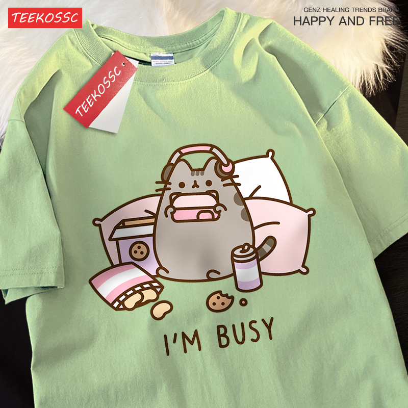 Summer Games Clothing - Sorry I'm busy cat 헤드폰 남자