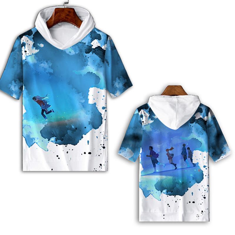 Summer Clothing Name - 새로운 무향 꽃무늬 의류 크로스보더 반팔