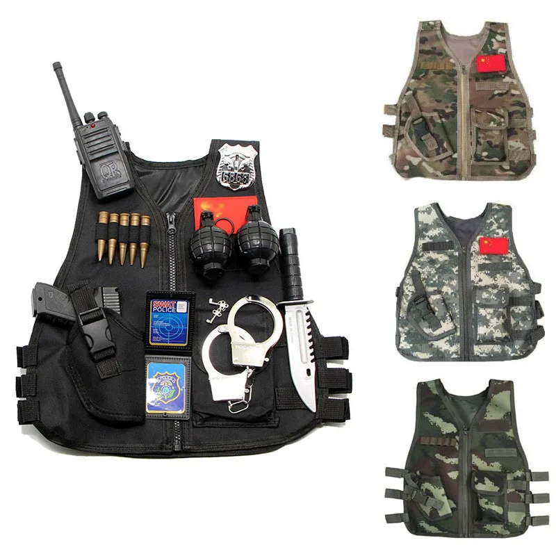 Summer Games Clothing - 야외 어린이 조끼 전술 소년 소녀