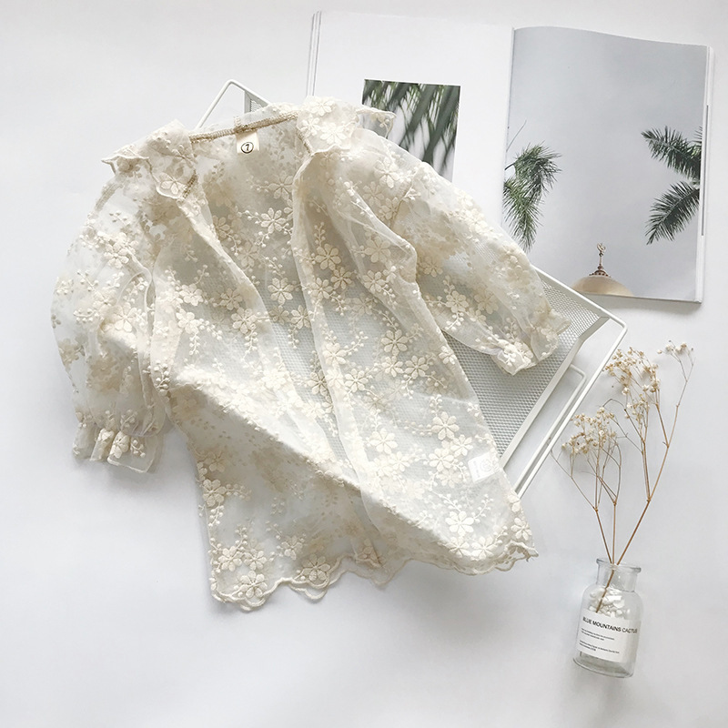 Yours Clothing Summer Jackets - 아동용 자외선 차단 레이스 재킷, 자외선