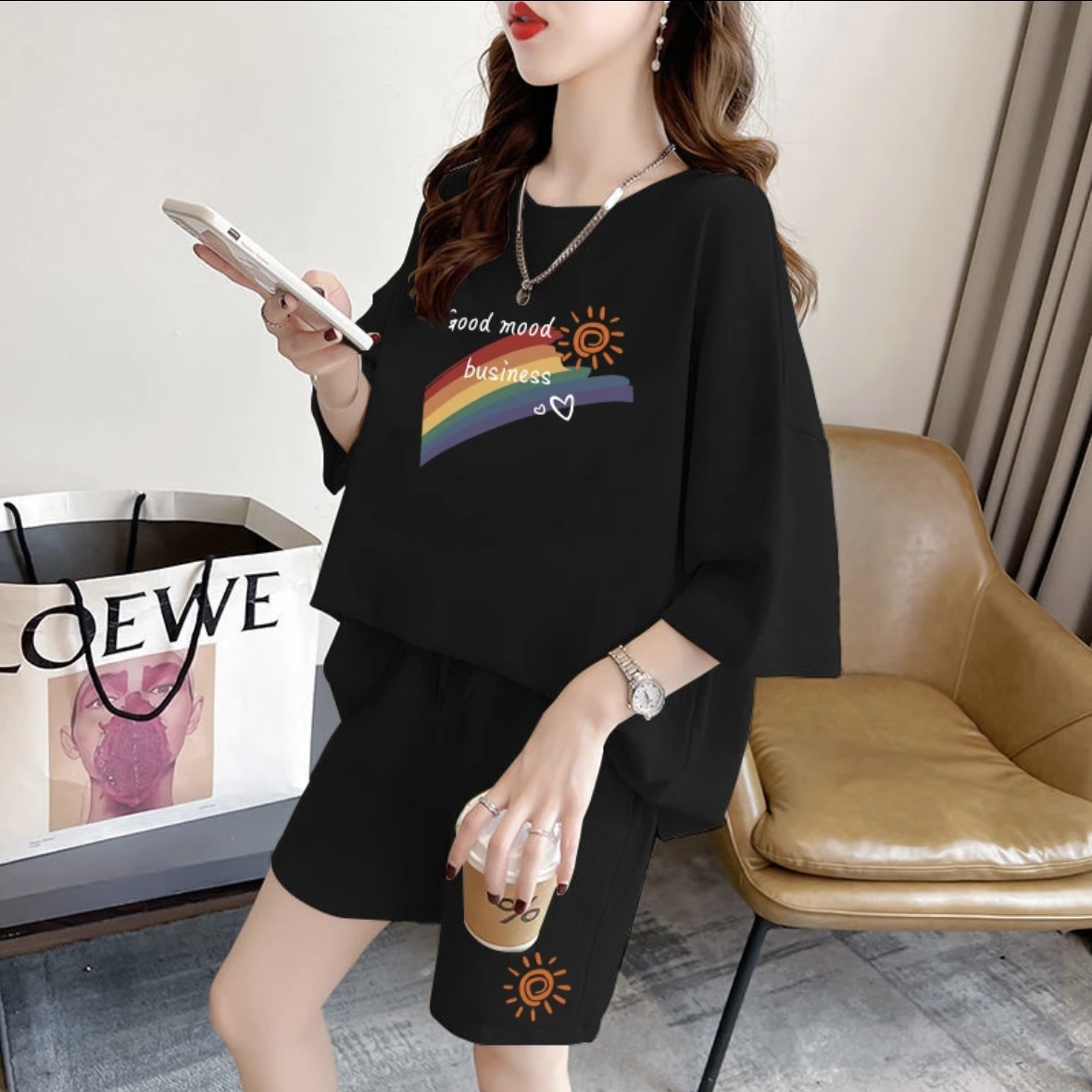 Summer Clothing For Women - 패션 여성 여름 반바지 세트, 스포츠웨어,