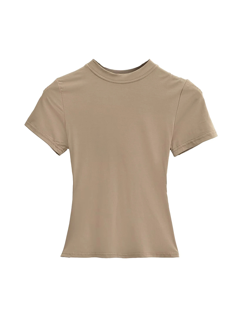 2025 신상 고품질 캐주얼 티셔츠 섹시 슬림 반팔 패 - Summer Clothing Trends 2025 Women'S 리뷰 및 가격