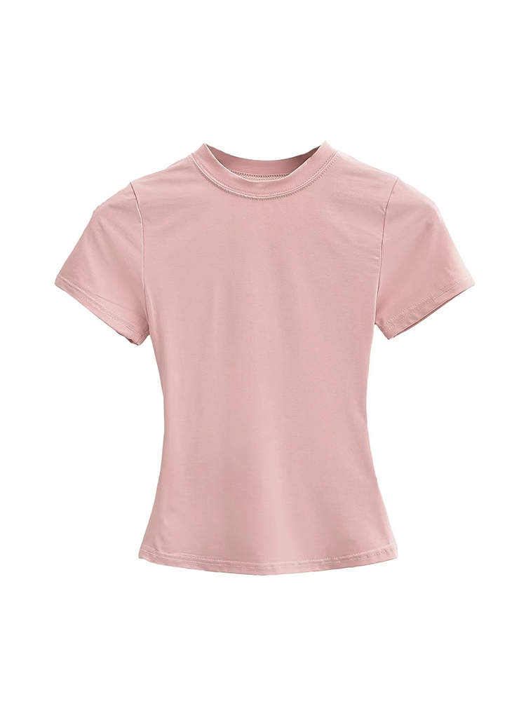 2025 신상 고품질 캐주얼 티셔츠 섹시 슬림 반팔 패 - Summer Clothing Trends 2025 Women'S 리뷰 및 가격