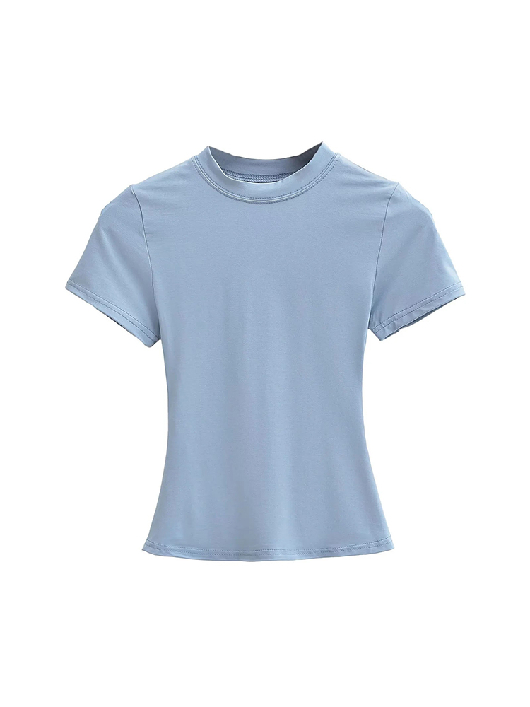 2025 신상 고품질 캐주얼 티셔츠 섹시 슬림 반팔 패 - Summer Clothing Trends 2025 Women'S 리뷰 및 가격