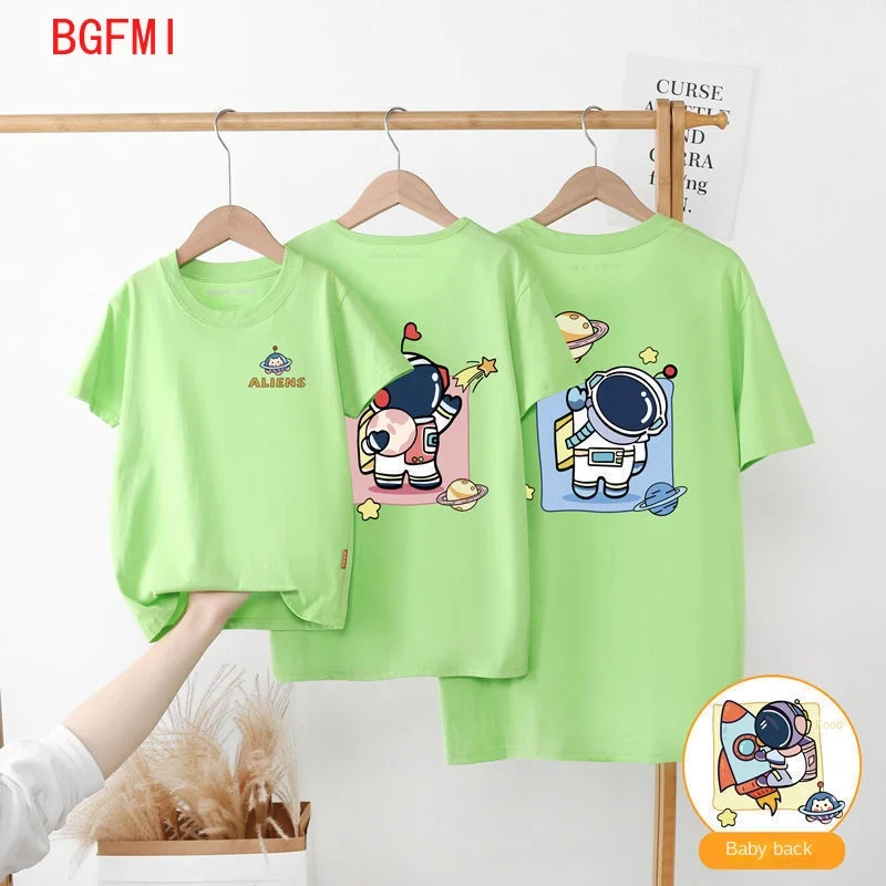 부모-자녀 티셔츠 캐주얼 아동복, 가족 매칭 의상, 레 - Summer Clothing Looks 리뷰 및 가격
