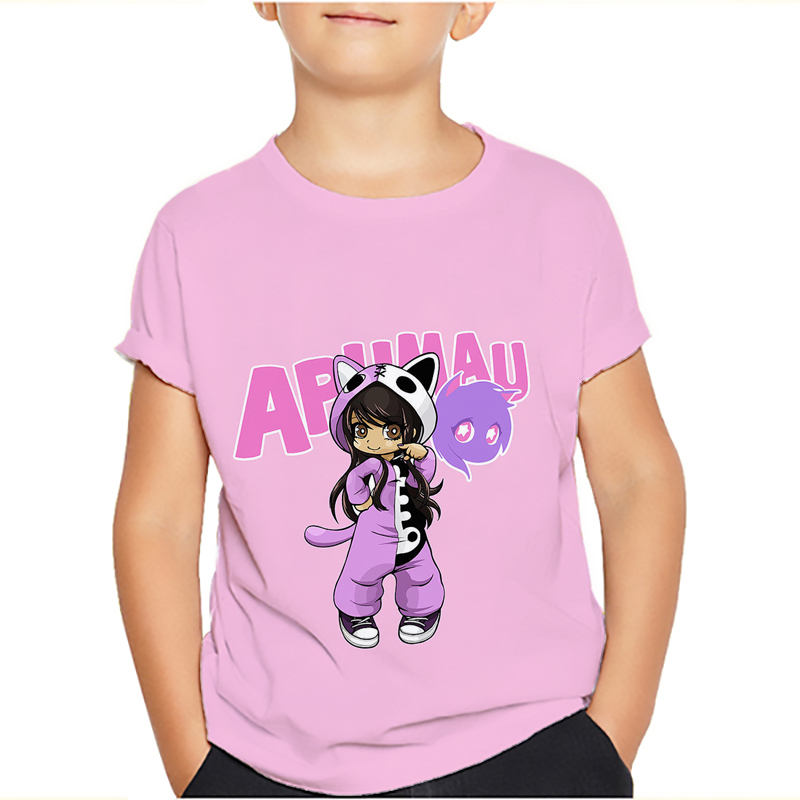 Aphmau Meows 고양이 티셔츠, 만화 아기 티셔 - Summer Clothing Newborn 리뷰 및 가격