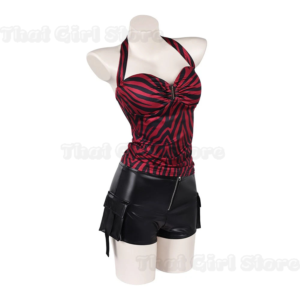 Obsession Nikki 의상 코스프레 복장 얼룩말 - Halter Neck Top 리뷰 및 가격