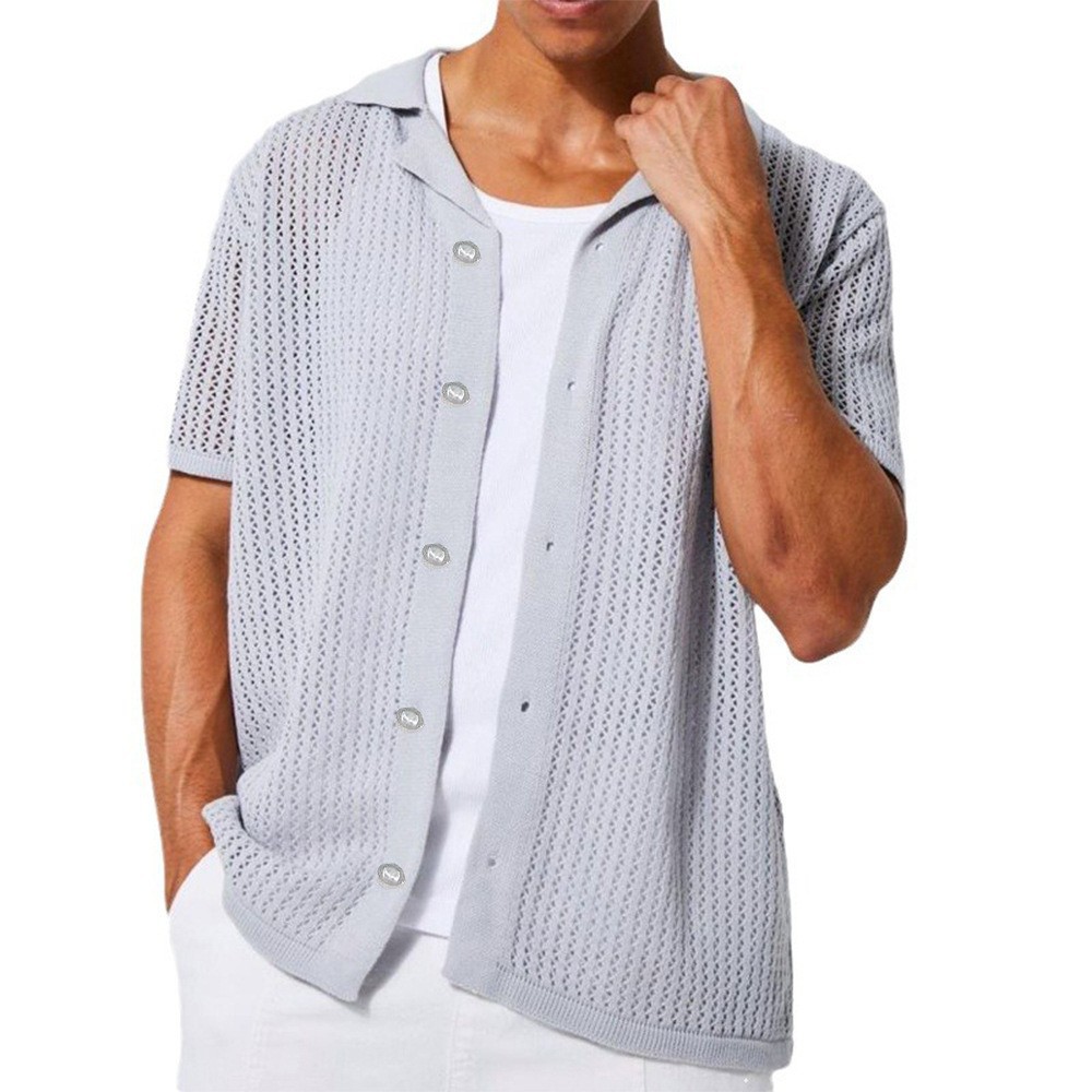 2025년 즉시 판매 신상 여름 캐주얼 무지 남성 셔츠 - Summer Clothing Men 2025 리뷰 및 가격
