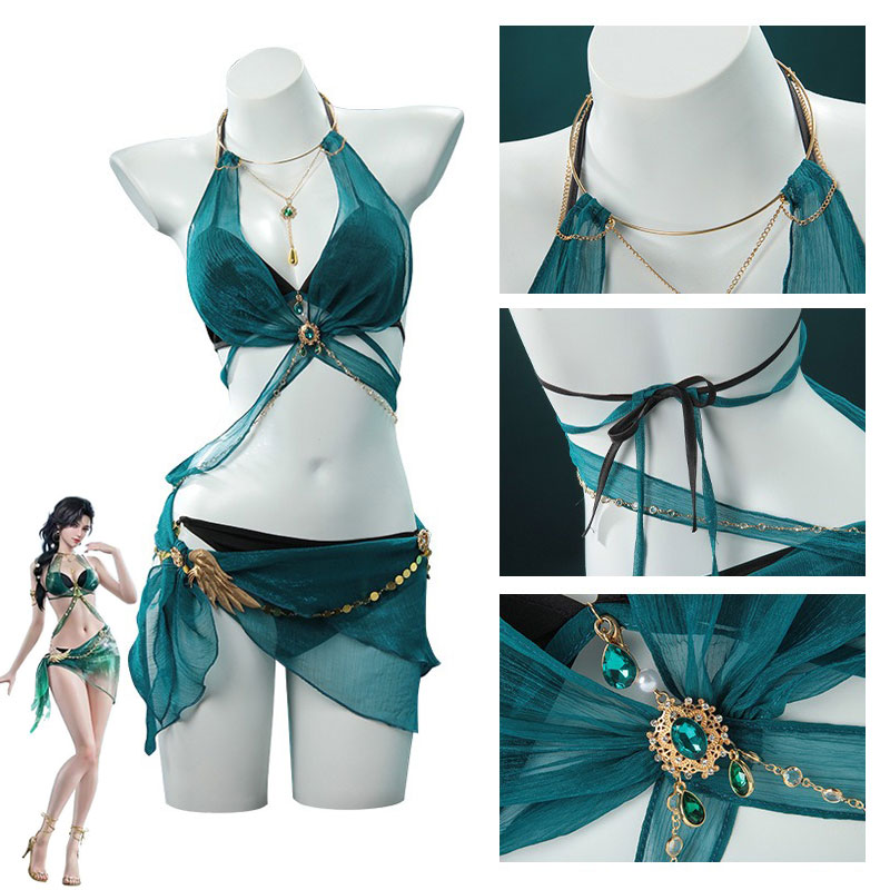 게임 블레이드포인트 나라카 카나안 코스프레 의상 여성용 - Summer Games Clothing 리뷰 및 가격