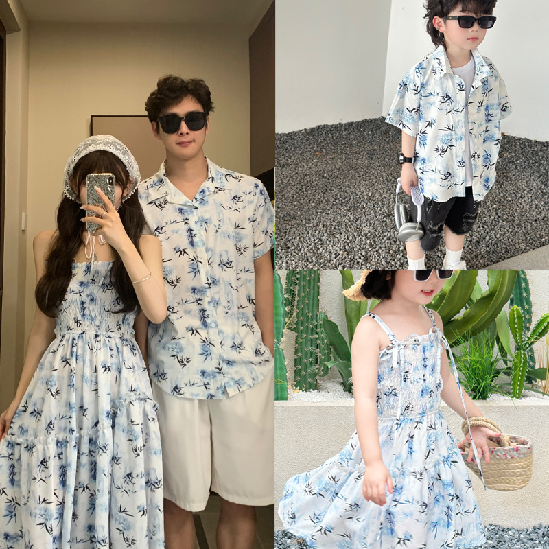 가족 어울리는 휴가 의류, 엄마 딸 비치 원피스, 아빠 - Summer Clothing Looks 리뷰 및 가격