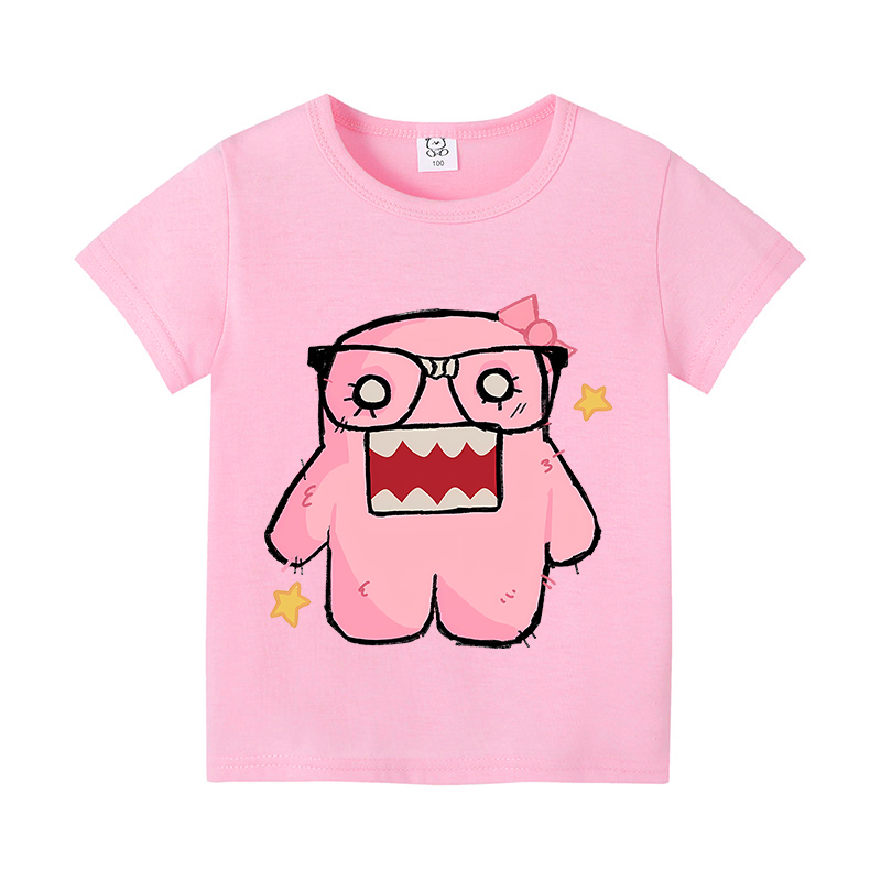 귀여운 도모스 쿤스 반팔 만화 소년 소녀 의류 여름 절 - Summer Clothing Newborn 리뷰 및 가격
