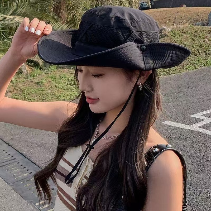 1pcs 여름 남성 버킷 모자 야외 자외선 차단 와이드 - Sun Hat Wide Brim 리뷰 및 가격