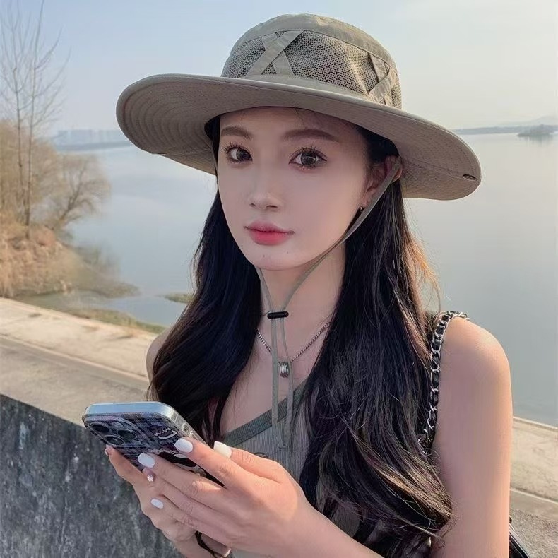1pcs 여름 남성 버킷 모자 야외 자외선 차단 와이드 - Sun Hat Wide Brim 리뷰 및 가격