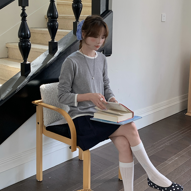 100% 면 여성용 O넥 컬러 블로킹 긴소매 셔츠 플러 - Summer Clothing For Women 리뷰 및 가격