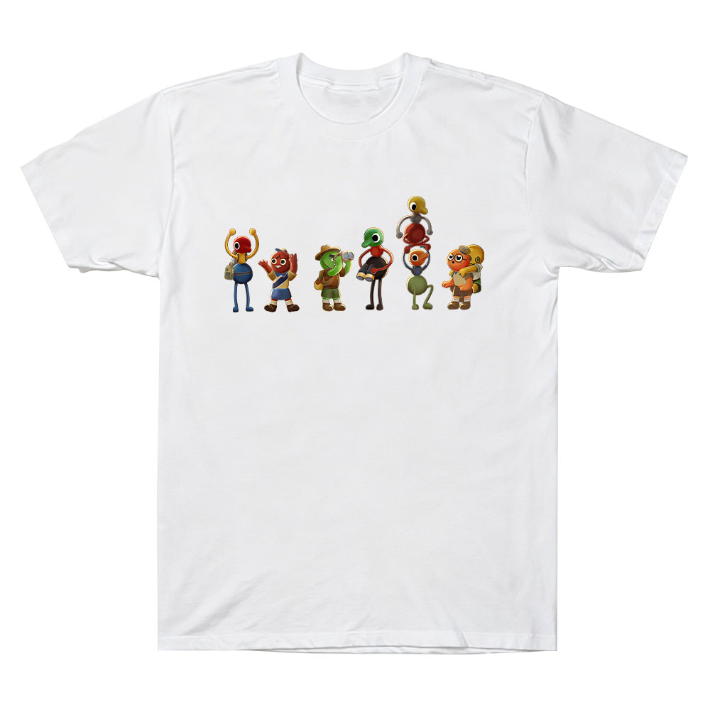 빅 워크 게임 그래픽 프린트 티셔츠 남성 여성 반팔 코 - Summer Games Clothing 리뷰 및 가격