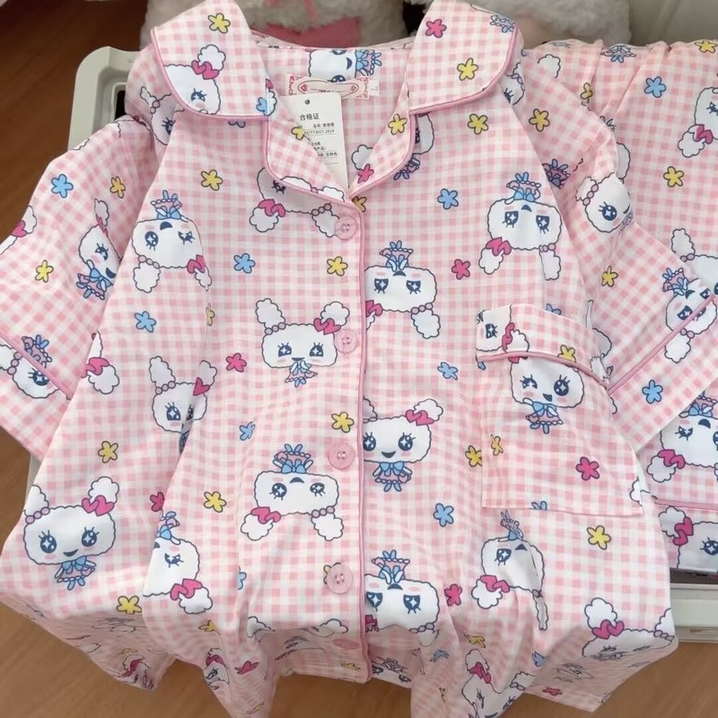 Tamagotchi Mameiji 여성 여름 순수 코튼 - Summer Games Clothing 리뷰 및 가격
