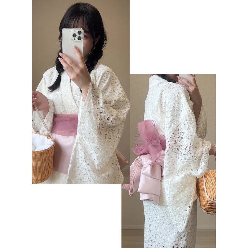 여름 기모노 목욕 가운 벨트 레이스 기모노 벨트 액세서 - Summer Clothing Accessories 리뷰 및 가격