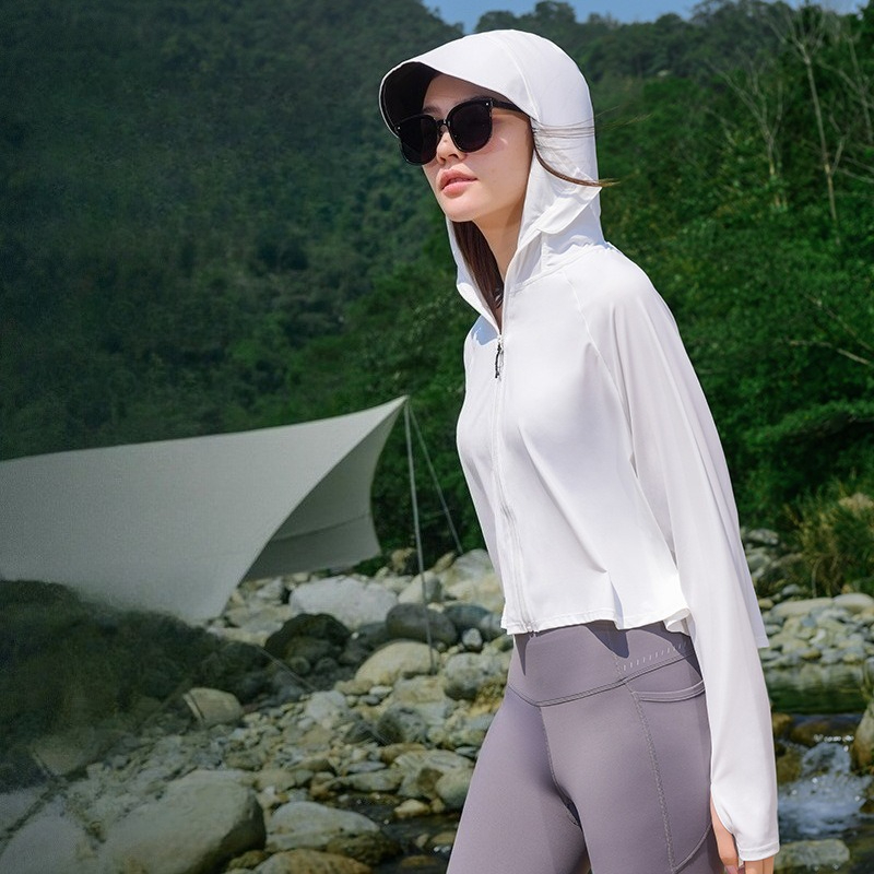 여름 러닝 보호복 얇은 커플 스포츠 레저 자외선 차단  - Summer Yoga Clothing 리뷰 및 가격