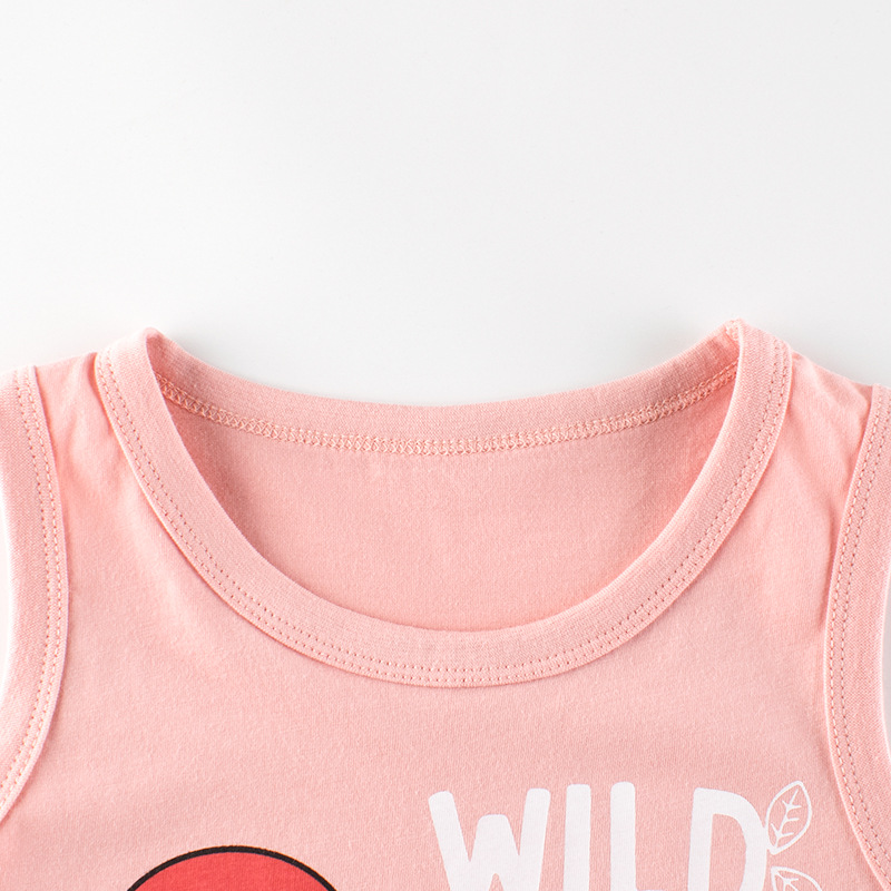 2023 여름 여아용 어린이 조끼, 100% 코튼 공룡 - Summer Clothing Newborn 리뷰 및 가격